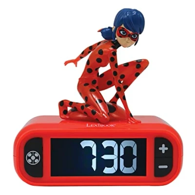 Afbeelding van Miraculous Ladybug 3D Wekker met Nachtlampje en Geluiden 3380743077321