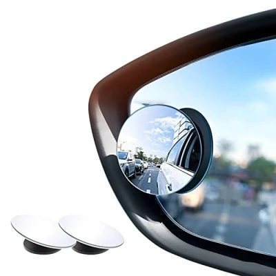 Afbeelding van BeskooHome achteruitkijkspiegel, 2 stuks, voor auto&#039;s 360 draaibare convexe bolle waterdicht, universele