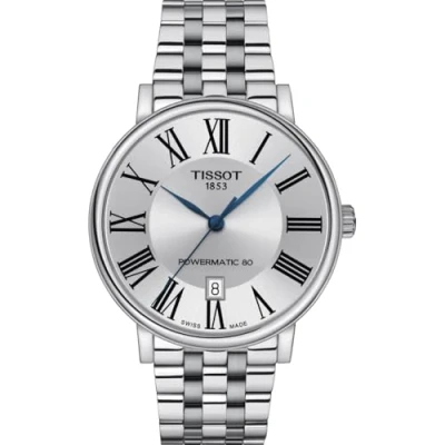 Afbeelding van Tissot Carson Premium Powermatic 80 T1224071103300 Horloge Staal Zilverkleurig Ø 40 mm
