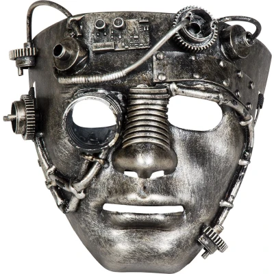 Afbeelding van Boland Gezichtsmasker Steamcontrol Volwassenen Robot Steampunk Sciencefiction