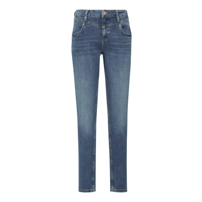 Afbeelding van QS Slim fit jeans, Dames, Maat: 36x34, Blau