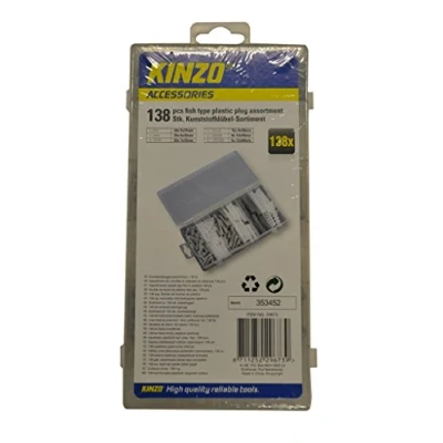 Afbeelding van Assortimentsdoos Kinzo 138 stuks (Spreidpluggen)