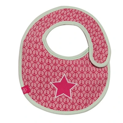 Afbeelding van LÄSSIG Starlight Babyslabbetje, waterafstotend, klittenbandsluiting, katoen, baby slabbetje, klein,