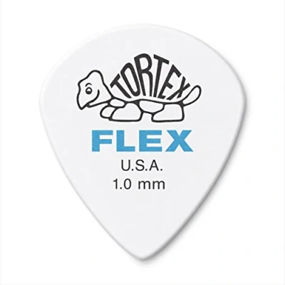 Afbeelding van Dunlop 468P100 Tortex Flex Jazz III Pick 1.00 mm plectrumset (12 stuks)