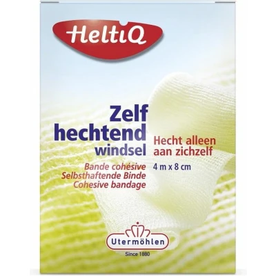 Afbeelding van Heltiq Zelfhechtend windsel 4 m x 8 cm 1 stuks