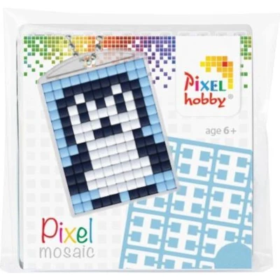 Afbeelding van Pixelhobby medaillon startset Pinguin