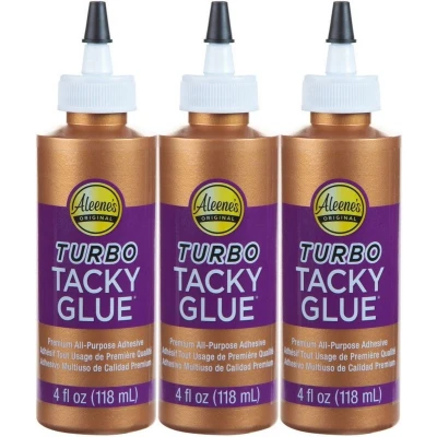 Afbeelding van Aleene&#039;s Universeellijm Tacky Glue Turbo 118ml 3 stuks