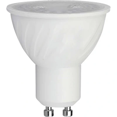 Afbeelding van V TAC VT 247 N LED Spot Light GU10 Lens 110 IP20 White 6W 445 Lumens 4000K