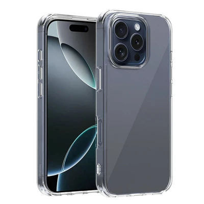 Afbeelding van Apple iPhone 16 Pro Hoesje Kunststof imoshion Backcover Transparant Telefoonhoesje