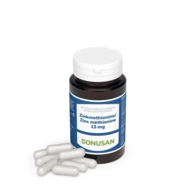 Afbeelding van Bonusan Zinkmethionine 15 mg 90 capsules