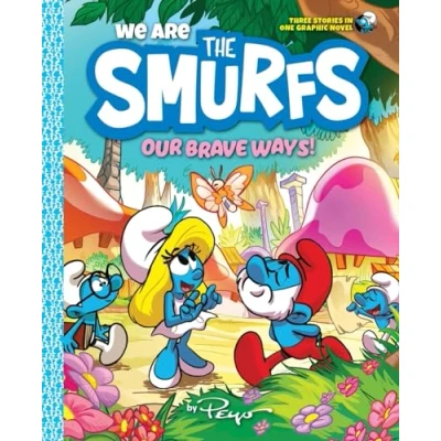 Afbeelding van We Are the Smurfs: Our Brave Ways! (We Smurfs Book 4): A Graphic Novel