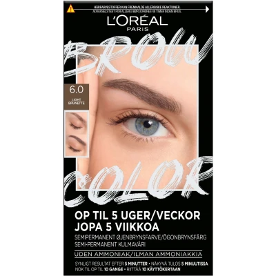 Afbeelding van L&#039;Oréal Paris Brow Color Kit Light Brunette 6.0