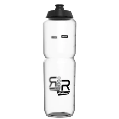 Afbeelding van POLISPORT 8649100007 Fietsfles van het model R Collection R1000 met een inhoud 1000 ml. BPA vrije bidon voor fietsers in transparante