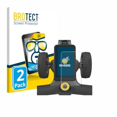 Afbeelding van BROTECT Screenprotector voor PowaKaddy CT12 GPS Folie Beschermfolie transparant (2 Stuks)