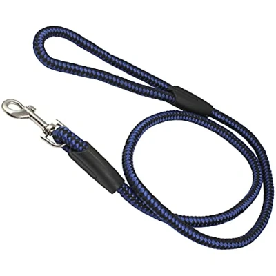 Afbeelding van Hondenriem Met handvat Afneembaar 120 cm Blauw