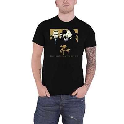 Afbeelding van U2 Joshua Tree Heren T shirt M Zwart