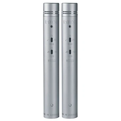 Afbeelding van Rode NT55 Matched Pair Compacte Condenser, PAD And High Pass