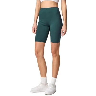 Afbeelding van Merry Style MS MS10 200 LE Dames Leggings Sport Vrijetijdsbroek Kort Katoen Sporbroek Yogabroek Smaragdgroen XXL