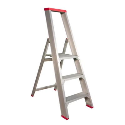 Afbeelding van Little Jumbo 4741000103 SuperPRO Trap Enkel Aluminium 3 Treden Max. Werkhoogte 2.70 M.
