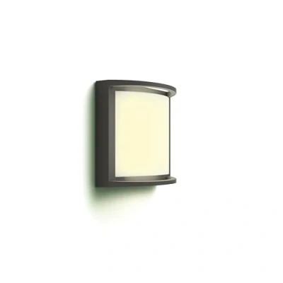 Afbeelding van Philips Samondra 8720169276864 LED buitenlamp (wand) 3.8 W Antraciet