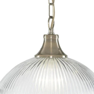 Afbeelding van Searchlight Hanglamp American Diner, 1 lamp messing