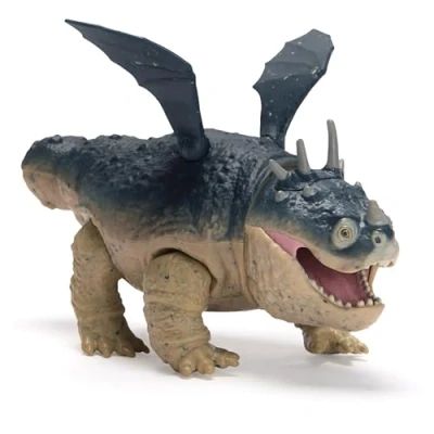 Afbeelding van DreamWorks How to Train Your Dragon, 12 cm lange basis draakfiguur, vleestop, gemakkelijk maakt, speelgoed voor kinderen vanaf 4 jaar