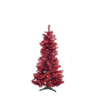Afbeelding van Europalms Kunstkerstboom Rood metalic 180cm
