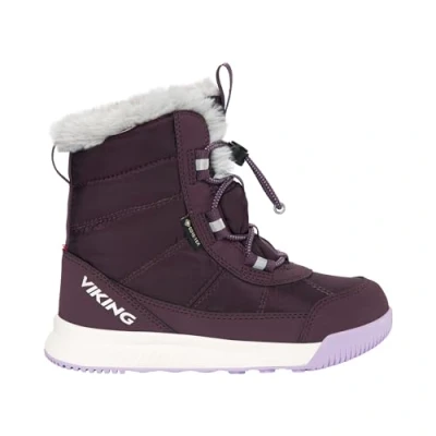 Afbeelding van Viking Aery Warm GTX SL Sneeuwlaars, Druif/Lila, 10 UK Kind, Druif Lila, Child