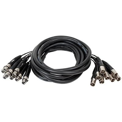 Afbeelding van MUSIC STORE MC 08 8 voudig Multicore 5m XLR female / male Meeraderige kabels
