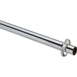 Afbeelding van Viega afvoerpijp urinoir recht 1.1/4&quot; 500 mm messing chroom