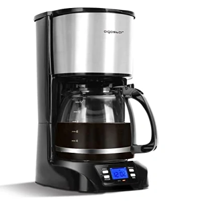 Afbeelding van Aigostar Benno 30QUJ Filter Koffiezetapparaat/koffiezetapparaat filterkoffie Zwart