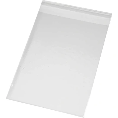 Afbeelding van Cellofaanzak Creotime 17.3x12.3cm 25 micron met plakstrip 200 stuks