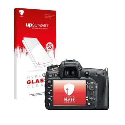 Afbeelding van upscreen Screenprotector voor Nikon D7200 Folie Beschermfolie Beschermglas transparant