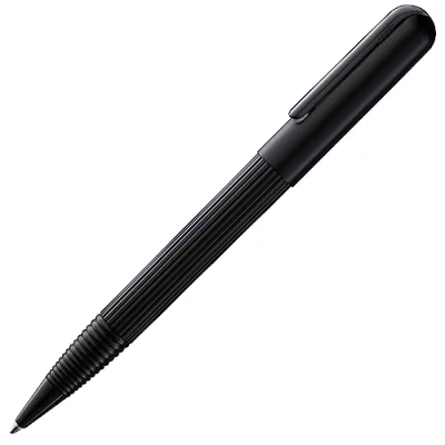 Afbeelding van LAMY Imporium balpen 292, met hoogwaardige PVD coating in de kleur zwart, mat, grote vulling, lijnbreedte M