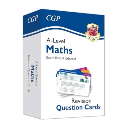Afbeelding van CGP Edexcel A Level Maths New Revision Question Cards