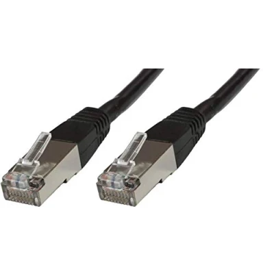 Afbeelding van Microconnect Sstp6015s 1,5m cat6 s/ftp (s stp) zwart netwerkkabel (Rj 45, rj mannelijk/mannelijk, cat6, stp), zwart)