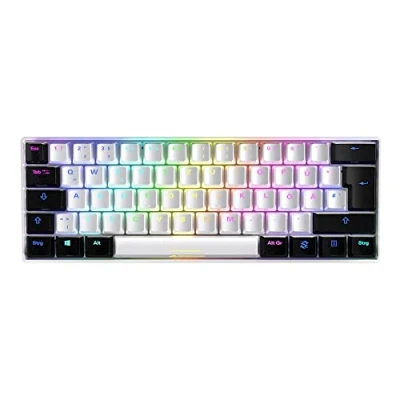 Afbeelding van Sharkoon Gaming keyboard Skiller SGK50S4 weiß rood