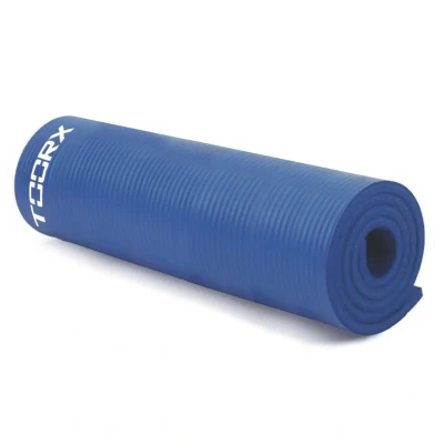 Afbeelding van Toorx Fitness Fitnessmat MAT 172PRO met ophangogen Blauw Foam