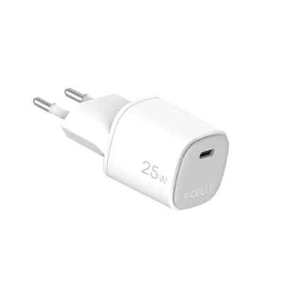 Afbeelding van Oplader Celly UPTC1USBC25WWH Wit