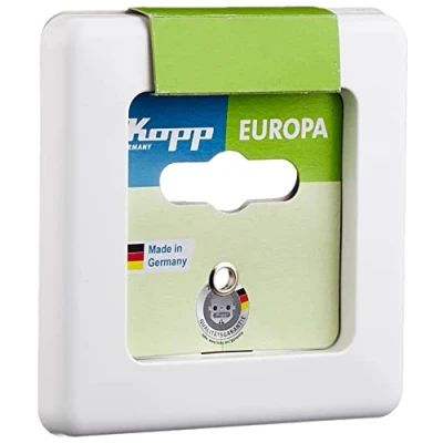 Afbeelding van Kopp 303113081 1 voudig Frame Europa Arctisch wit, Mat
