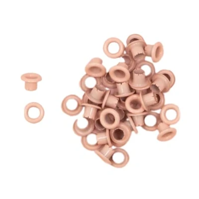 Afbeelding van Craftelier Verpakking met 40 ogen, ideaal voor kaarten, scrapbooking en knutselwerk, geschikt verschillende materialen, grootte ca. binnendiameter 5 mm buitendiameter 8 mm, babyroze