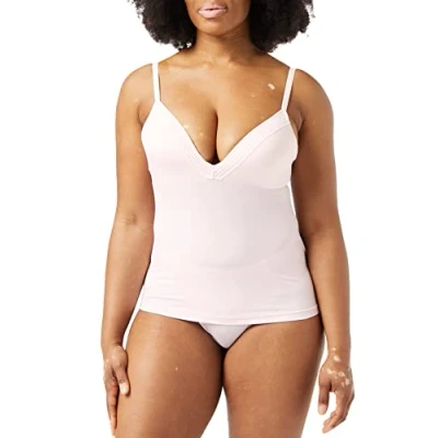Afbeelding van Sloggi Wow Embrace Bra Shirt01 Onderhemd voor dames, Pink Light Combination, S