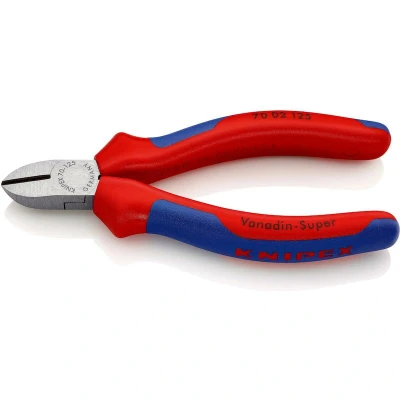 Afbeelding van Knipex 70 02 125 zijsnijtang gepolijst/comfort mm