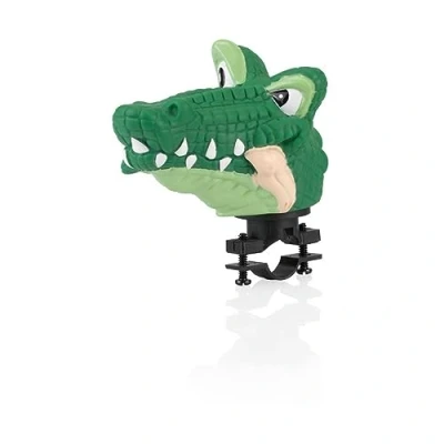 Afbeelding van XLC Krokodil DD H03 Fietstoeter Kinderfiets Groen 25,4 mm