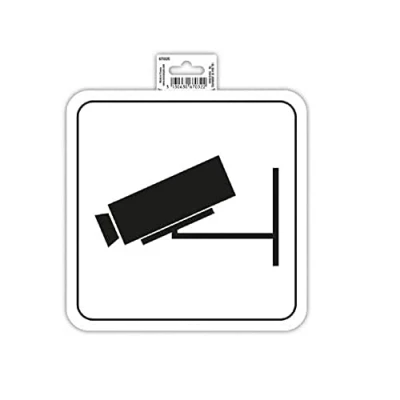 Afbeelding van Exacompta 67032E plakfolie, videobewaking, 20 cm, wit