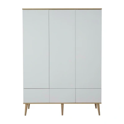 Afbeelding van Quax 3 Deurskast Flow White &amp; Oak
