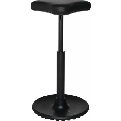 Afbeelding van Topstar Stahulp kunstleer zithoogteverstelling 570 770 mm stalen buis zwart 1 stuk SH300 DB0