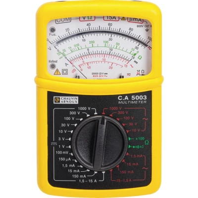 Afbeelding van Chauvin Arnoux C.A 5003 Multimeter Analoog CAT III 600 V
