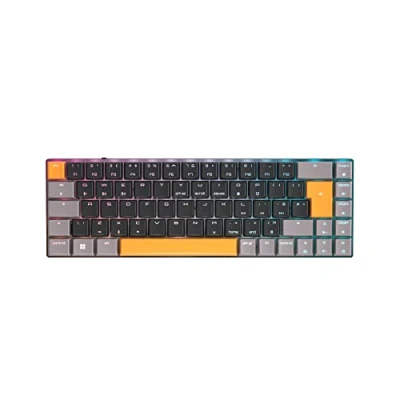 Afbeelding van CHERRY MX LP 2.1 compact Wireless, draadloos gamingtoetsenbord met 68 toetsen, Britse lay out (QWERTY), RGB achtergrondverlichting, Low Profile Speed mechanische schakelaars, zwart