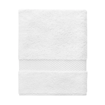 Afbeelding van Yves Delorme Etoile Blanc (wit) 45,7 x 71,1 cm gastendoek luxe uit Frankrijk.